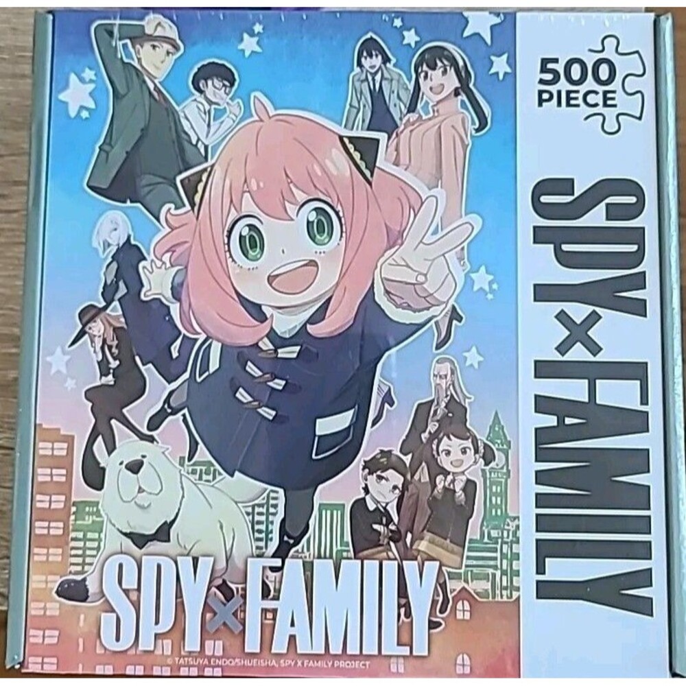 SPY x  FAMILY 500-Piece Jigsaw Puzzle *Sealed* NIB-Great Gift Idea